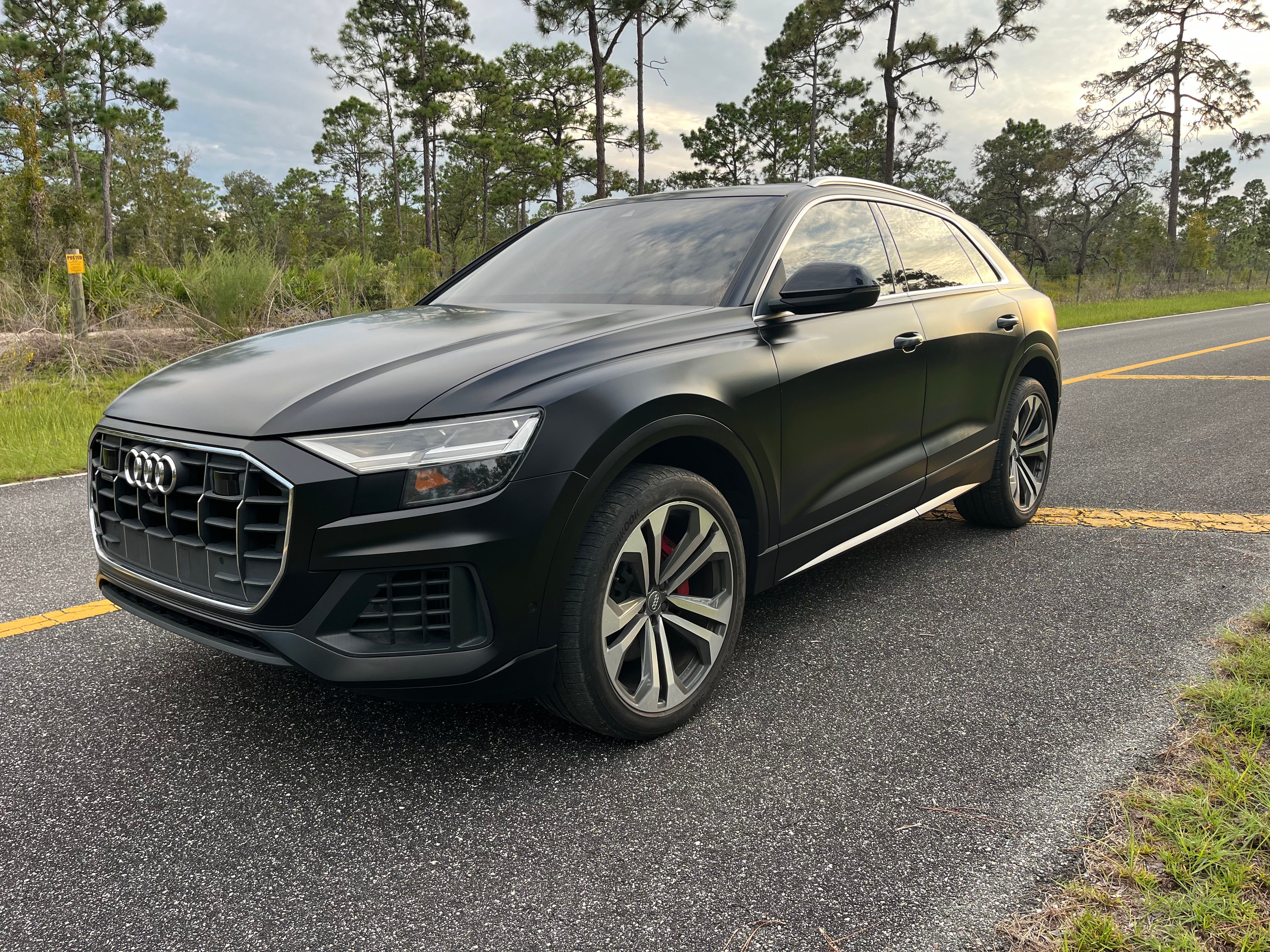 2019 Audi Q8 Black Matte