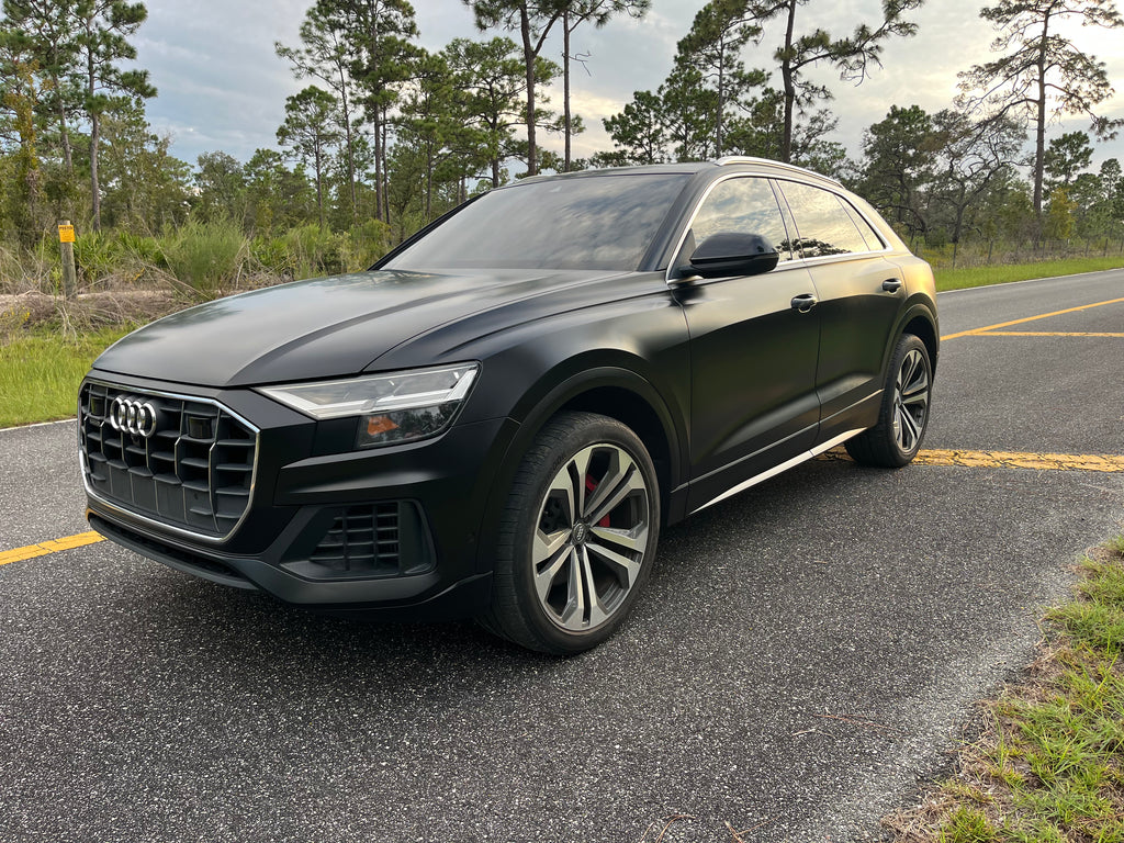 2019 Audi Q8 Black Matte