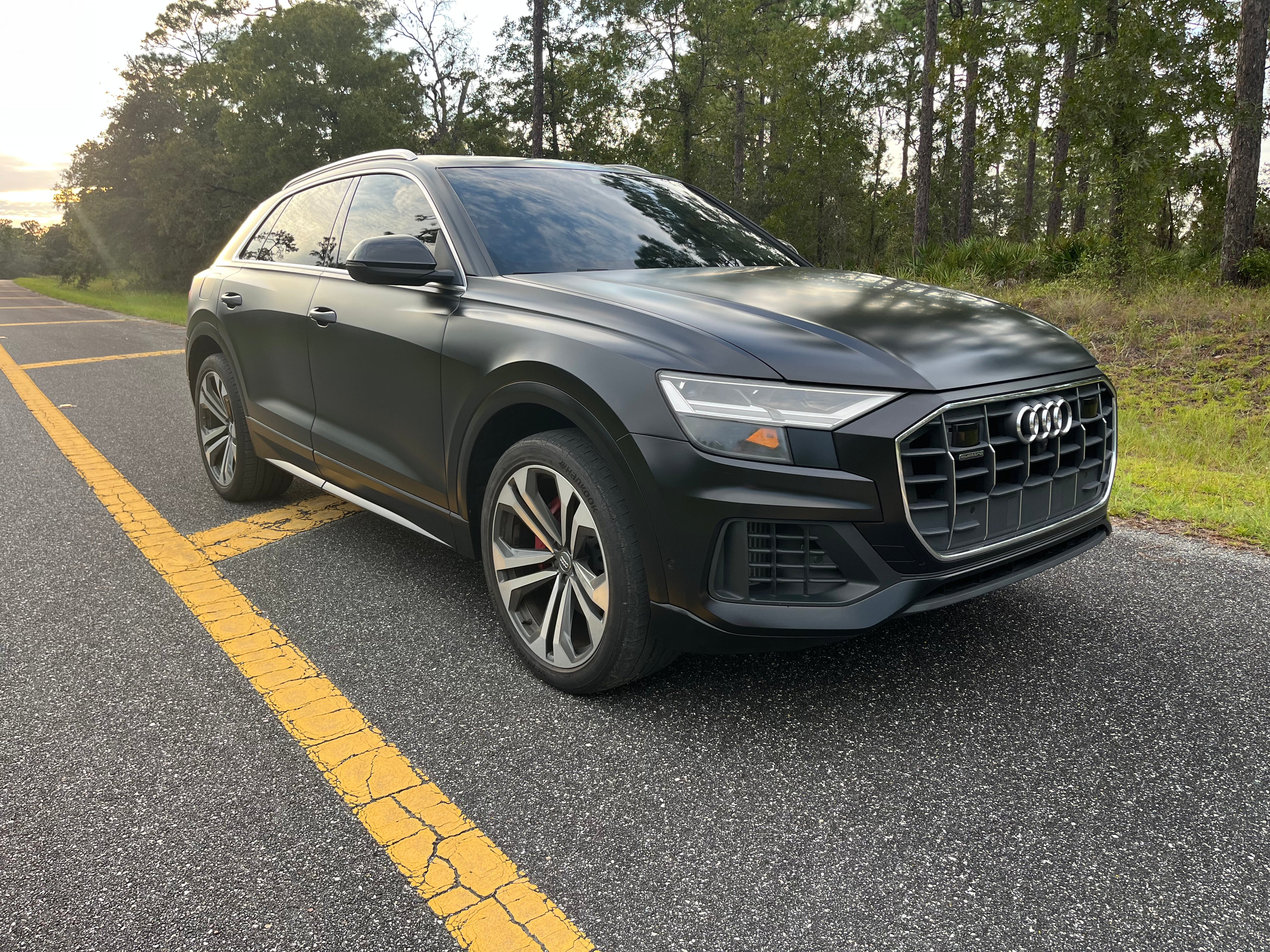 2019 Audi Q8 Black Matte